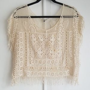Urban Outfitters Fringe Top